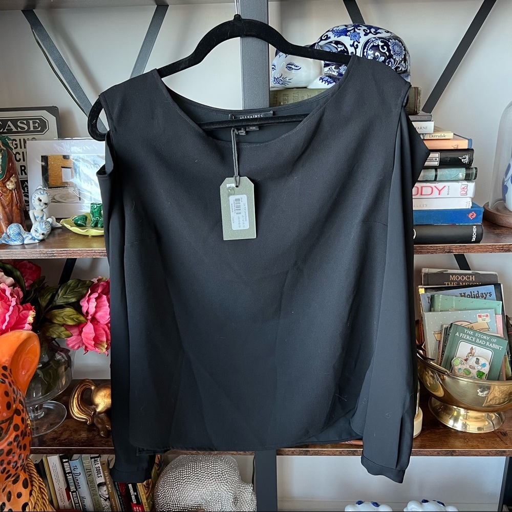 NWT All Saints | Long Sleeve Blouse